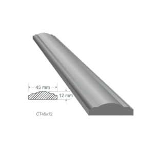 Kované madlo CT 45x12 mm