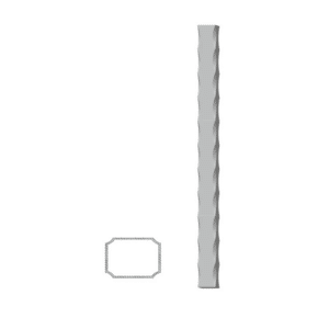 Zdobený jekl obdélníkový