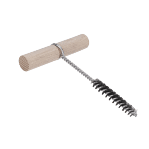 Čisticí kartáčky s dřevěnou rukojetí, nylonové