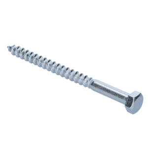 Šroub podstavcová, 6hr. hlava, DIN 571, pozink 5x30 - 10x300