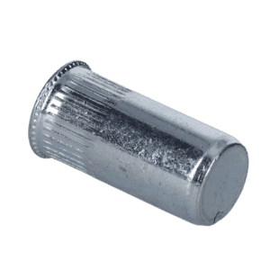 Nýtovací matice M5-M10 mikro hlava, rýhovaný dřík, uzavřená