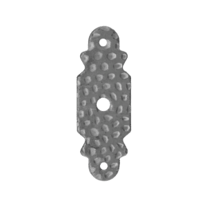 Štítek s otvory H 130 x L 36 mm, hr. 4 mm