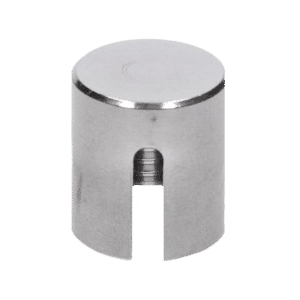 Úchyt pro nerezové lanko ø3 mm, broušená nerez K320 / AISI304