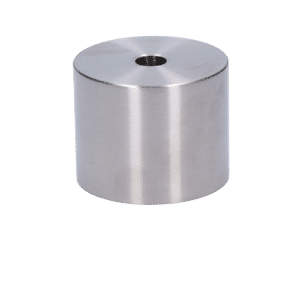 Přechod na vymezení vzdálenosti, ø 50mm /ø 10mm /L: 40mm, broušená nerez K320 /AISI304, bal: 1ks