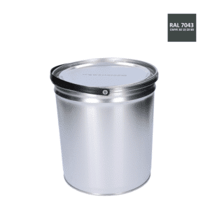 Barva antikorozní polomatná na zinek 5 kg provozně šedá B