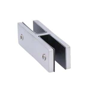 Úchyt skel (100x28x27 mm), pro sklo 12 mm, broušená nerez K320 / AISI304