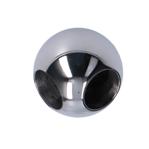 Koule rohová ø 25mm na trubku ø 12mm, leštěná nerez /AISI304