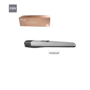 TOONA pohon pro křídlovou bránu do 3m/křídla, 230V, 385W, 3200N, větší zatížení, dorazy při otevření a zavření