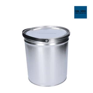 Barva antikorozní polomatná na zinek 5kg hořcově -modrá