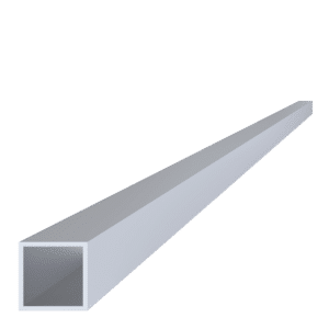 Al jekl 30 x 30 x 2 x 6000 mm, bez povrchové úpravy