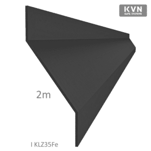 Z-profil lamela 2000mm, bez povrchové úpravy