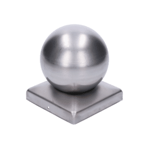 Stříška plechová 80 x 80 mm s koulí ø 80 mm