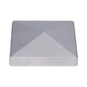 Hliníková stříška, 80x80 mm, bez povrchové úpravy