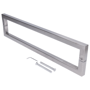 Nerezové madlo (500x60x0,8 mm / 20x20 mm), broušená nerez K320 / AISI304