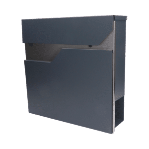 Poštovní schránka, kombinace nerez a pozinkovaného plechu