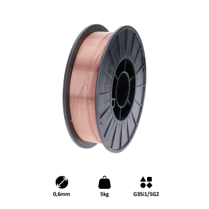 Drát svařovací ø 0,6mm-MIG/MAG(CO2) 5kg