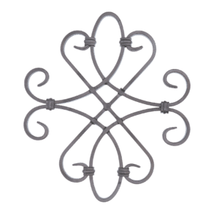 Ornament 320x280 mm, 12x6mm, bez květu