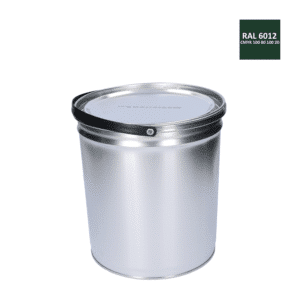 Barva antikorozní polomatná na zinek 5kg černo-zelená