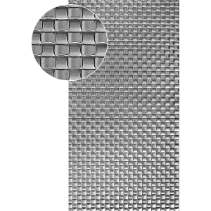 Plech bez povrch. úpravy, 2000x1000x1,1mm pletenina, 3D vzor