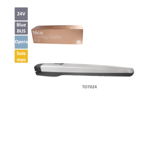 Pohon TOONA pro jednokřídlou bránu do 7 m / křídlo, 24 V, BlueBUS, Opera, Solemyo