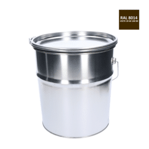 Barva antikorozní polomatná na zinek 10 kg - sépiově-hnědá