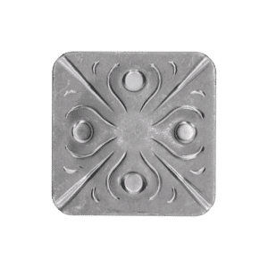 Pätka 3D, 76x76x2mm, výška 7mm, výlisok