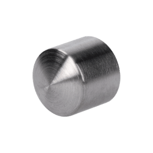 Ukončení na trubku ø12 mm, broušená nerez K320 / AISI304