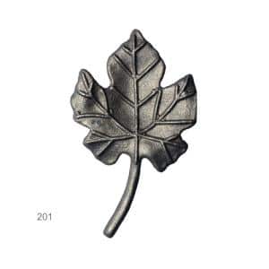 List hroznový 125x75 mm, 4mm