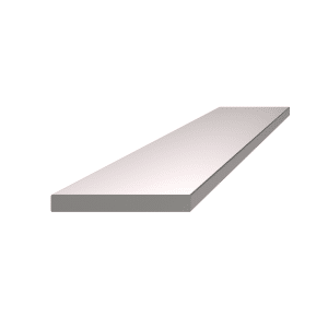 Nerezová tyč plochá 40x5mm, cena za 1ks(3m) brúsená nerez K320 /AISI304