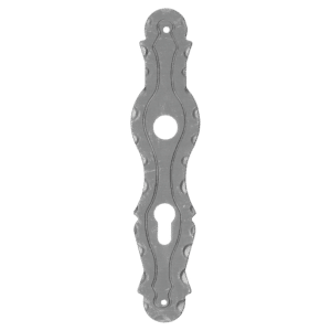 Štítek kovaný H 260 x L 57mm,rozteč děr 90mm,hr.4mm