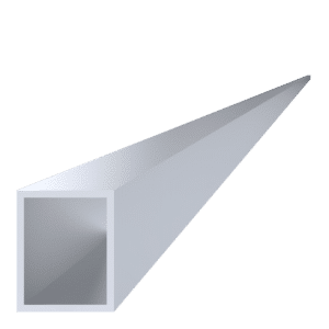 Al jekl 50 x 40 x 3 x 6000 mm, bez povrchové úpravy