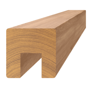 Dubový profil 40x40 mm, délka 3000 mm