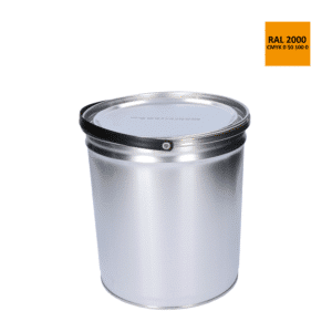 Barva antikorozní polomatná na zinek 5 kg žluto-oranžová