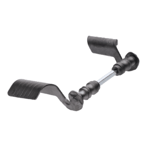 Klika 75 x 140 x 4 mm, ø19 mm, bez povrchové úpravy, pár