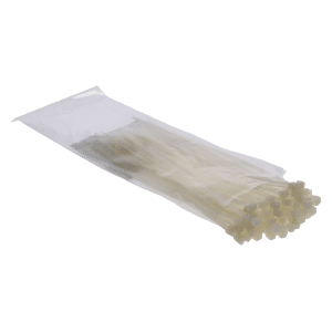 Sťahovacia páska / viazacia páska, natural, 100ks balenie, D:2.5 L:100