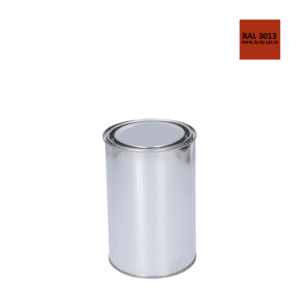 Barva antikorozní polomatná na zinek 1kg tomatová červená