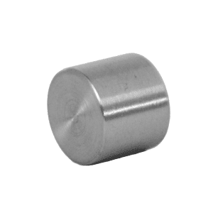 Ukončení na trubku ø 14mm, broušená nerez K320 / AISI304