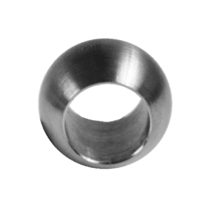 Koule průchozí ø 20 mm na trubku ø 12 mm, otvor ø 12,2 mm, broušená nerez K320 /AISI304