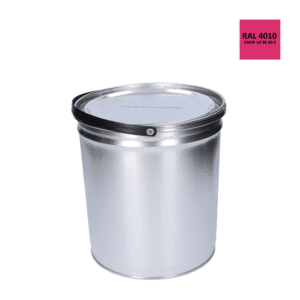 Barva antikorozní polomatná na zinek 5 kg telemagenta