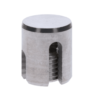 Úchyt pro nerezové lanko ø5 mm, broušená nerez K320 / AISI304