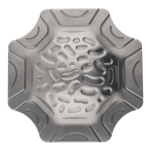 Patka ozdobná 100x100mm, tloušťka 1,8mm