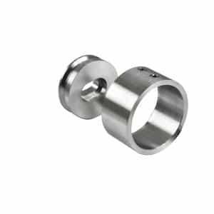 Kotvení boční na madlo / trubku ø 42,4 mm, broušená nerez K320 / AISI304