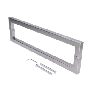 Nerezové madlo (400x60x0.8mm / 20x20mm), broušená nerez K320 /AISI304