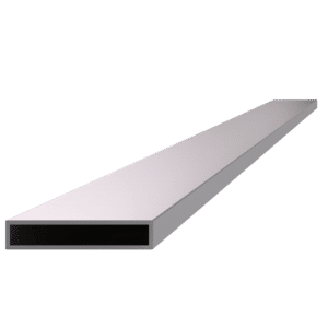 Profil uzavřený 50x10x1,5 mm, cena za 1 ks (6 m), broušená nerez K320 / AISI304