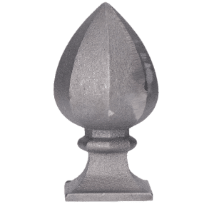 Šiška ozdobná 130 mm, podstavec 58 x 58 mm, dutá