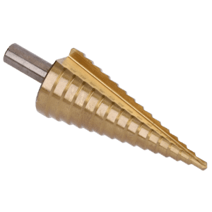 Stupňovitý kuželový vrták TiN, ø4-32mm