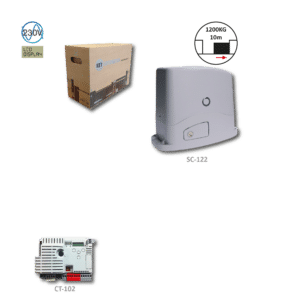 TURBO120 pohon pro posuvnou bránu do 1200 kg, 230 V, 600 W, 1000 N, mechanický konc. spínač, BEZ přijímače (RXI-22)