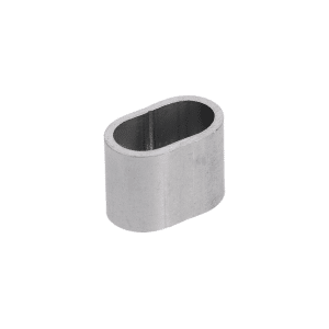 Nerezová lisovací spojka pro dvě 6.0mm lanka, Nerez /AISI 316