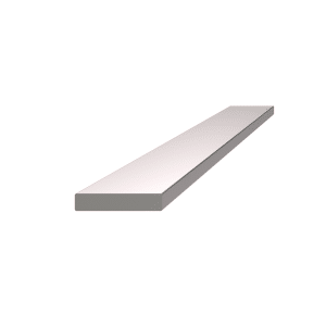 Nerezová tyč plochá 25x5mm, cena za 1ks (6m) broušená nerez K320 /AISI304