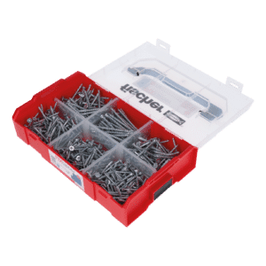 Šrouby do dřeva a dřevotřísky FPF II CTP se zápustnou hlavou a částečným závitem